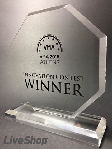 LiveShop awarded 1st place at Visions & Methods Applied at Athenes